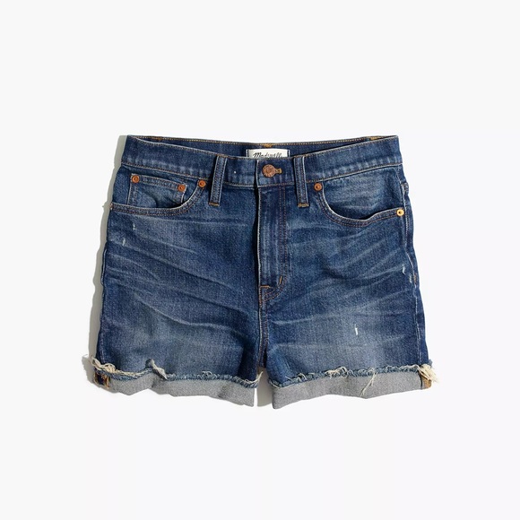 Madewell High-Rise Jean Shorts in Glenoaks Wash size 25 - Picture 4 of 7